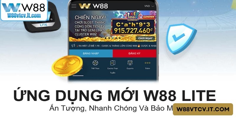 Giao diện ứng dụng W88 hiện đại, thân thiện với người dùng Giao diện ứng dụng W88 hiện đại, thân thiện với người dùng
