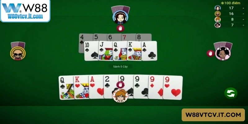 Tiến lên miền Nam W88 thực sự là sân chơi lý tưởng cho mọi gamer